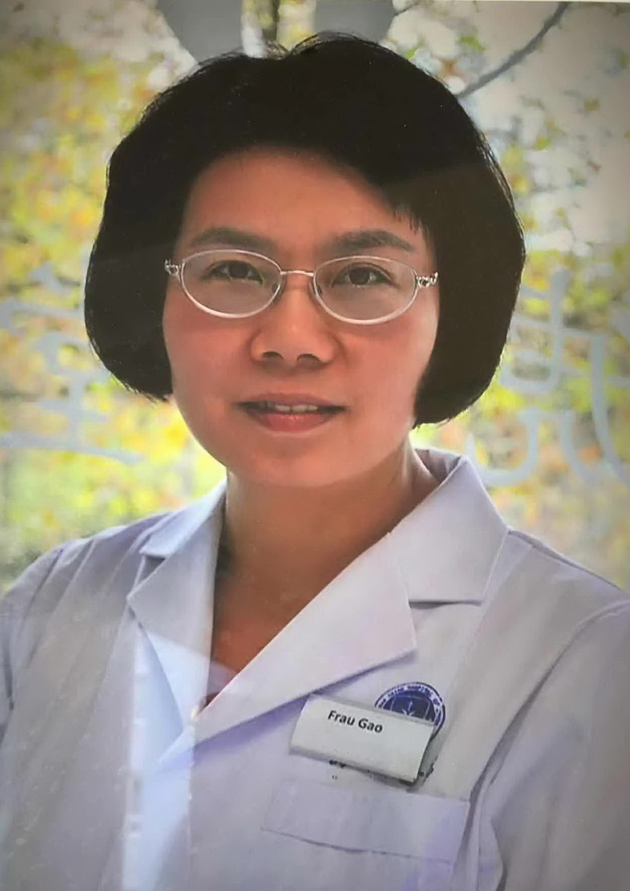 Yaying Gao, Dozentin für TCM